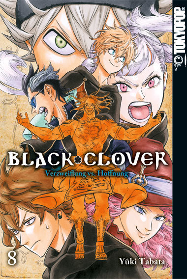 Black Clover 8 - Verzweiflung va. Hoffnung