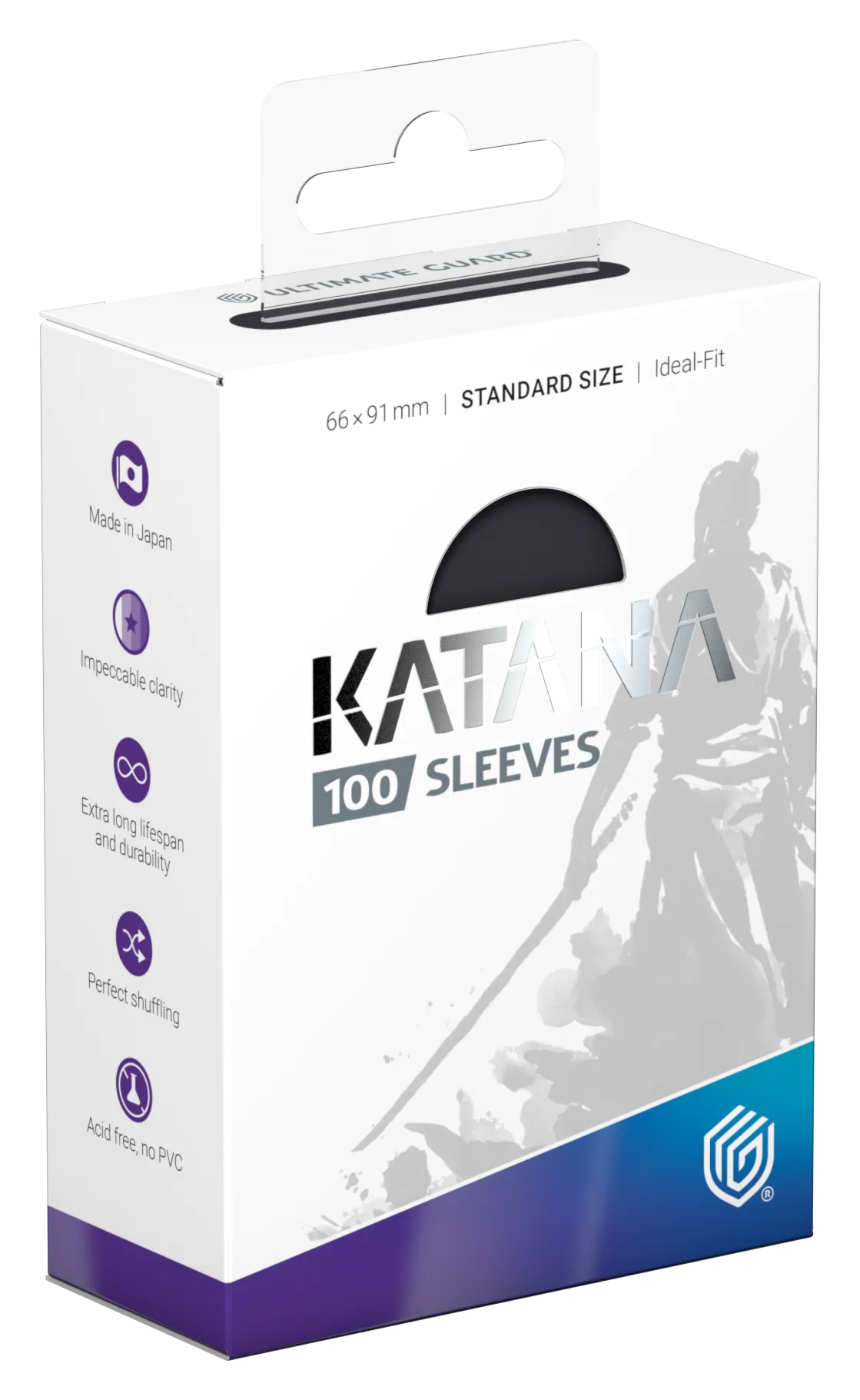 Katana Sleeves, Standard Size, Obsidian Shard Vorschaubild