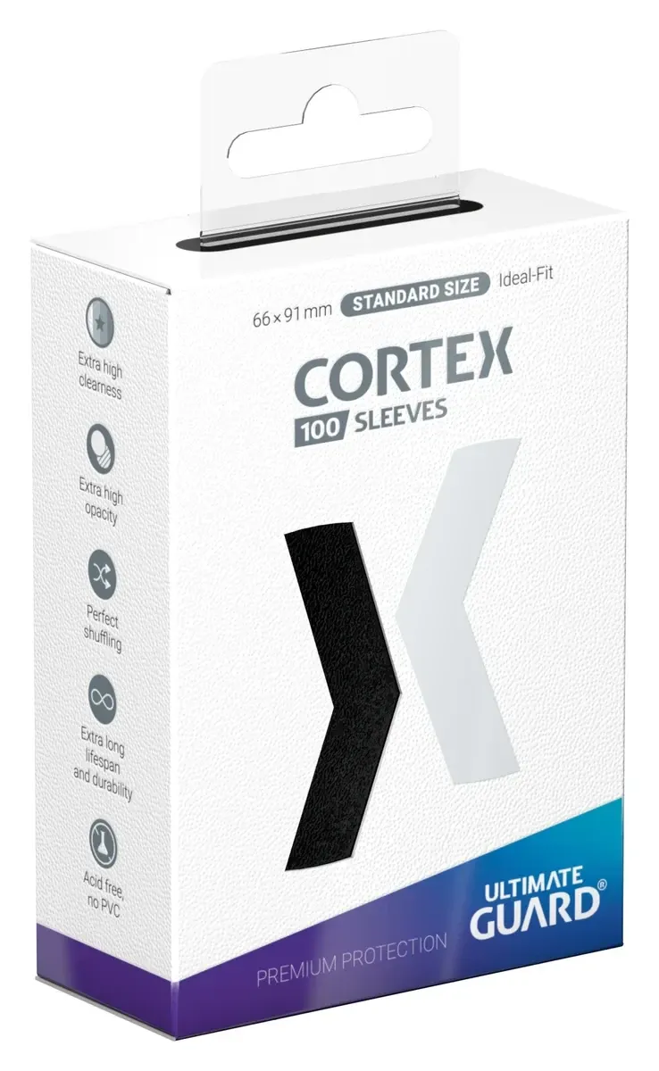 Cortex Sleeves, Standard Size, Glossy, Black Vorschaubild