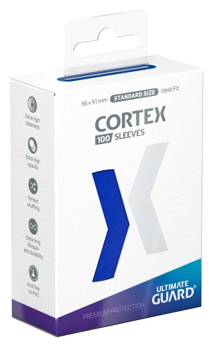 Cortex Sleeves, Standard Size, Glossy, Blue Vorschaubild