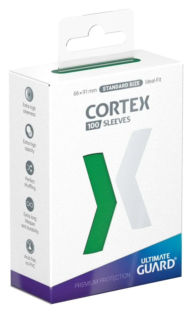 Cortex Sleeves, Standard Size, Glossy, Green Vorschaubild
