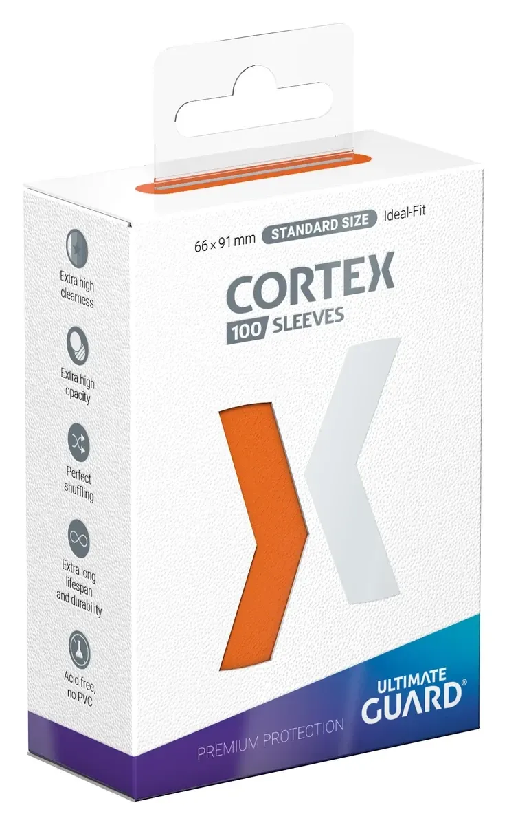 Cortex Sleeves, Standard Size, Glossy, Orange Vorschaubild