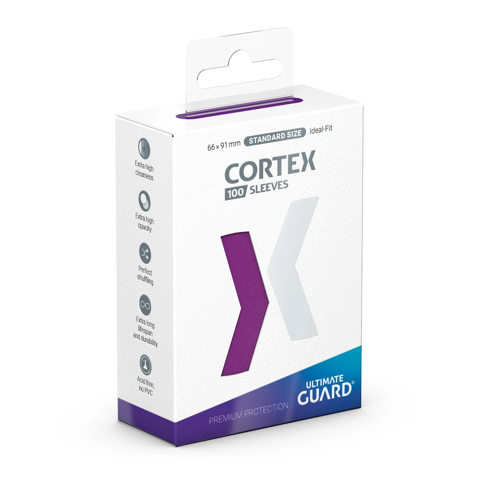Cortex Sleeves, Standard Size, Glossy, Purple Vorschaubild
