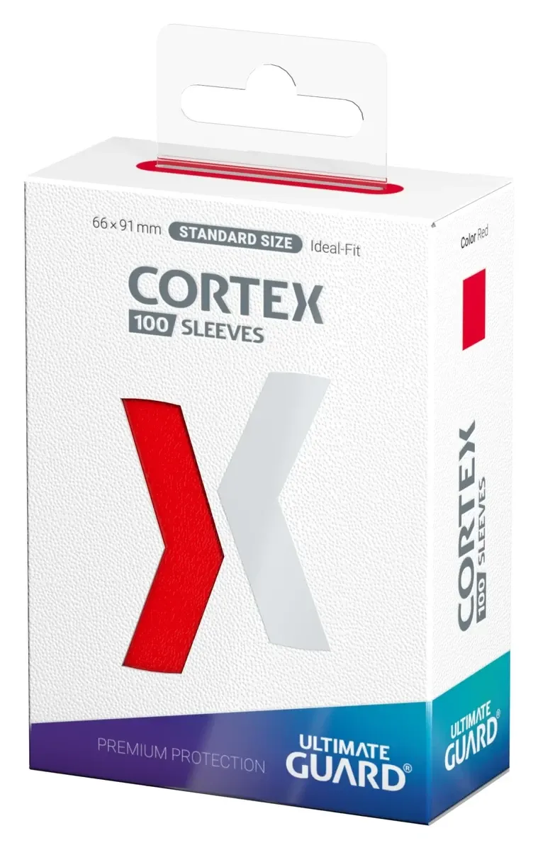 Cortex Sleeves, Standard Size, Glossy, Red Vorschaubild