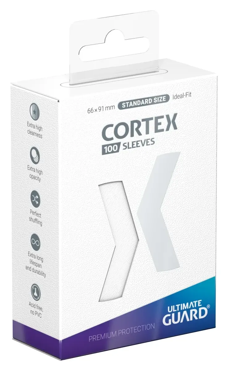 Cortex Sleeves, Standard Size, Glossy, White Vorschaubild