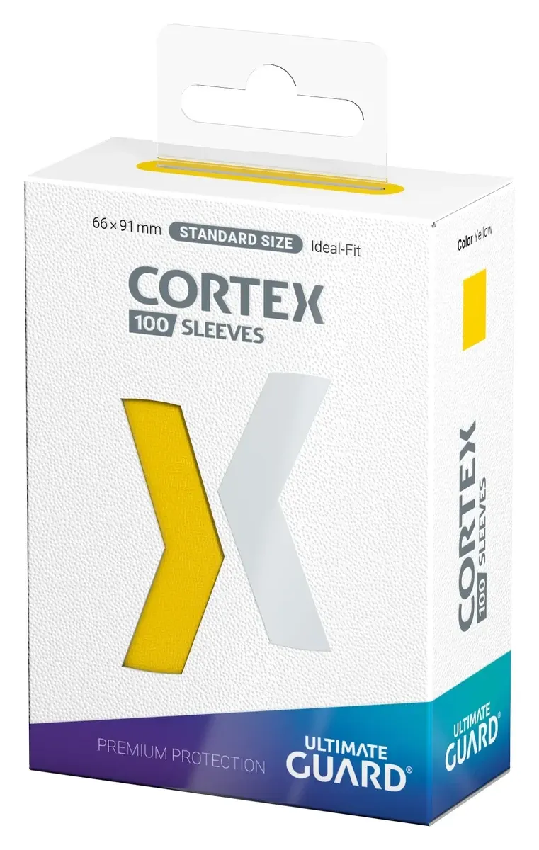 Cortex Sleeves, Standard Size, Glossy, Yellow Vorschaubild