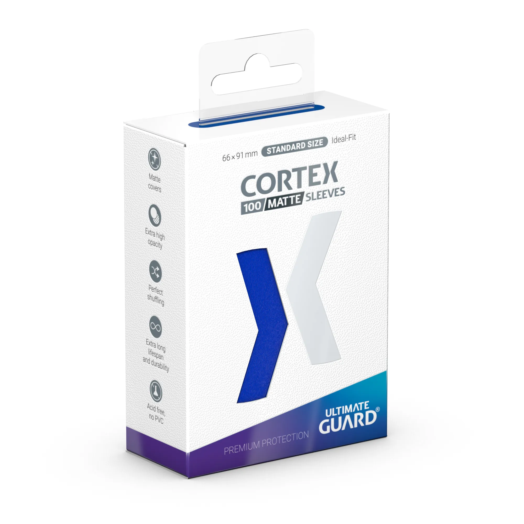 Cortex Sleeves, Standard Size, Matte, Blue Vorschaubild