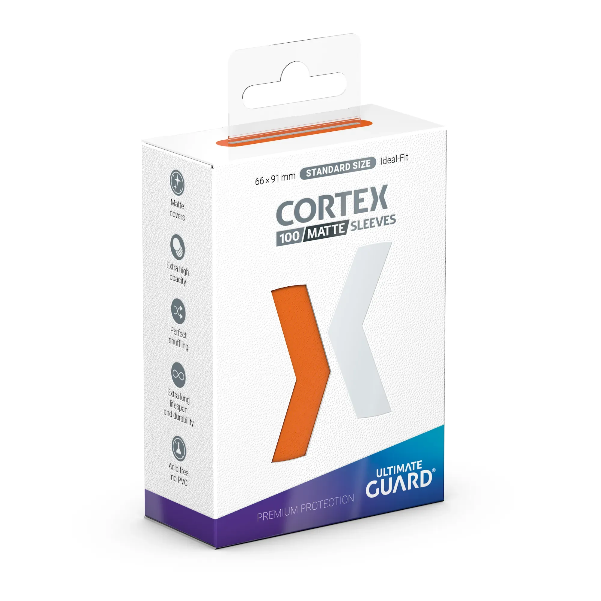 Cortex Sleeves, Standard Size, Matte, Orange Vorschaubild