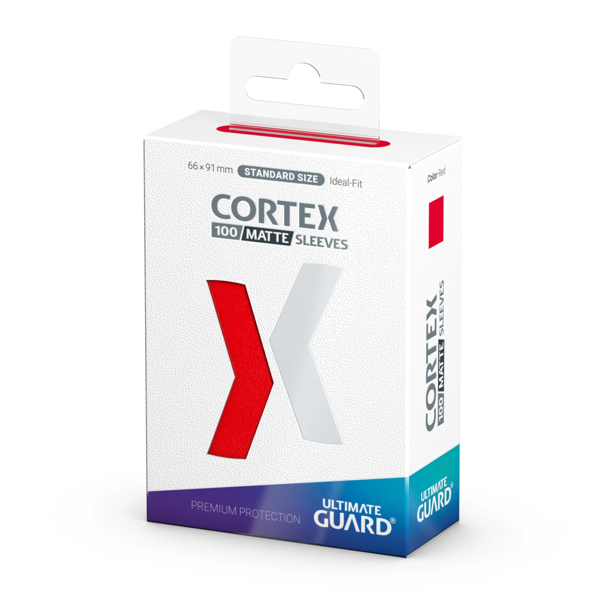 Cortex Sleeves, Standard Size, Matte, Red Vorschaubild