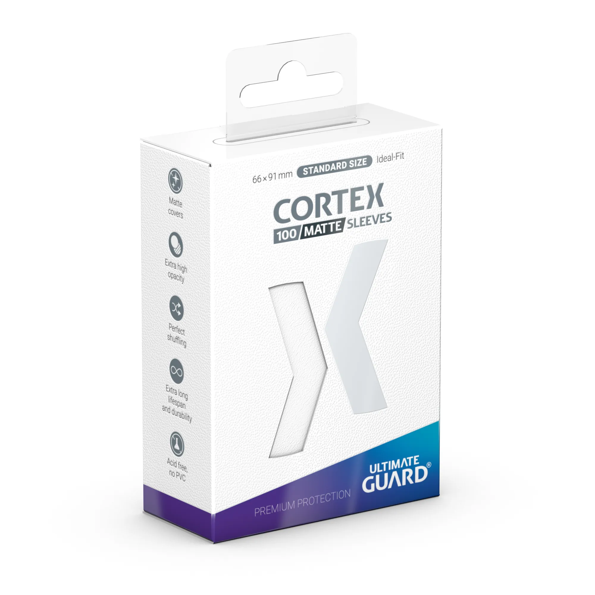 Cortex Sleeves, Standard Size, Matte, White Vorschaubild