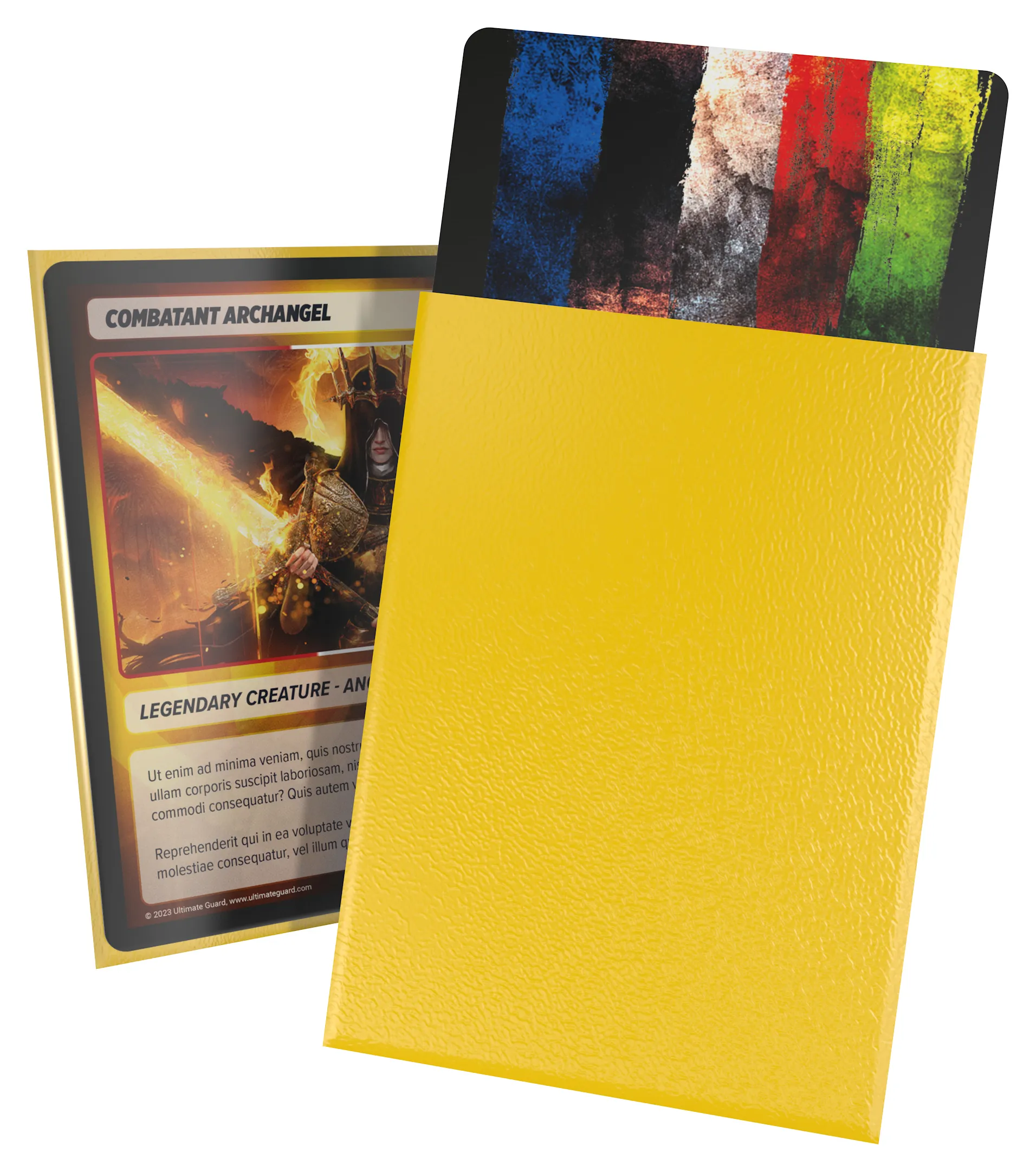 Cortex Sleeves, Standard Size, Matte, Yellow