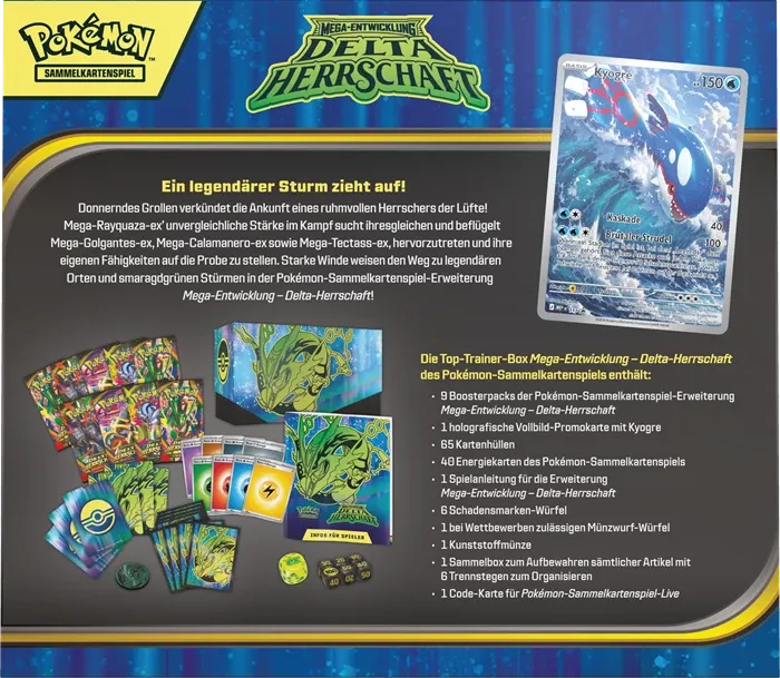 Pokémon 'Delta Herrschaft' Elite Trainer Box ME06 - DE Vorschaubild