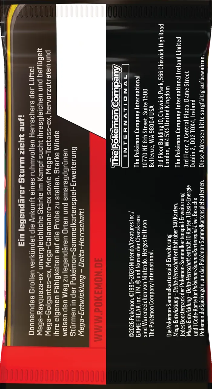 Pokémon 'Delta Herrschaft' Booster Box ME06 - DE Vorschaubild