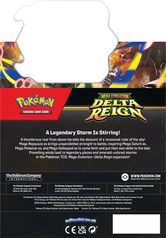 Pokémon 'Delta Reign' Booster Box ME06 - EN Vorschaubild