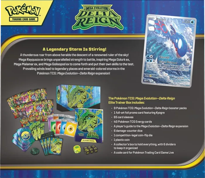Pokémon 'Delta Reign' Elite Trainer Box ETB ME06 - EN Vorschaubild