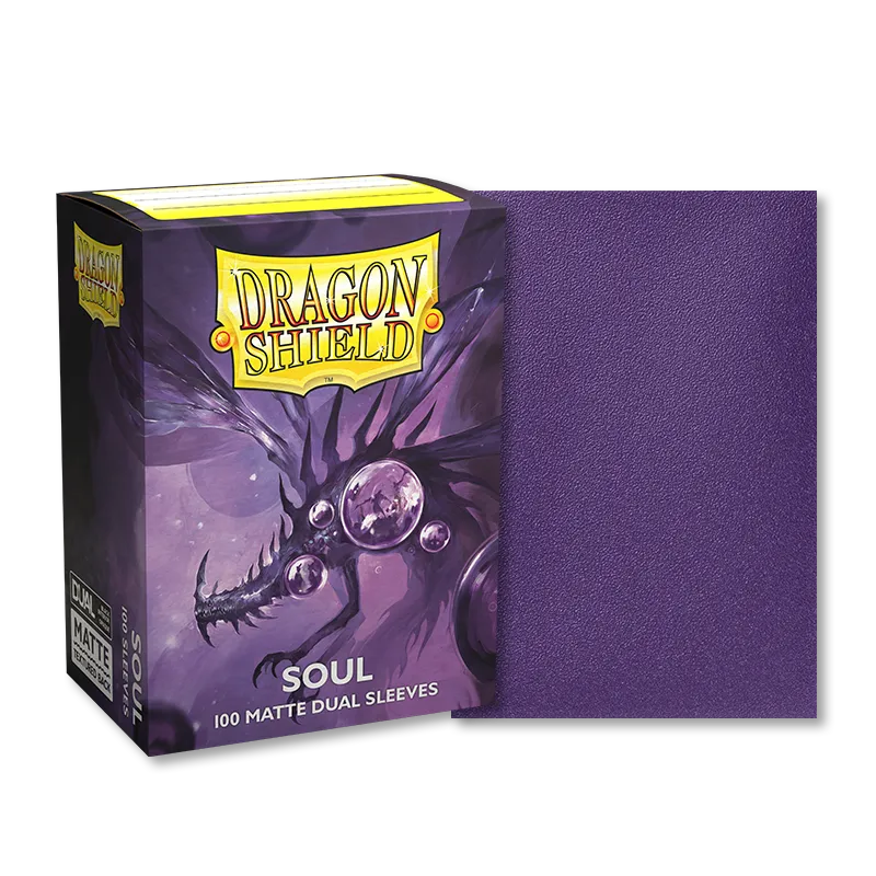 Dragon Shield - Standard Dual Sleeves: Soul [Matte] (100 Sleeves)