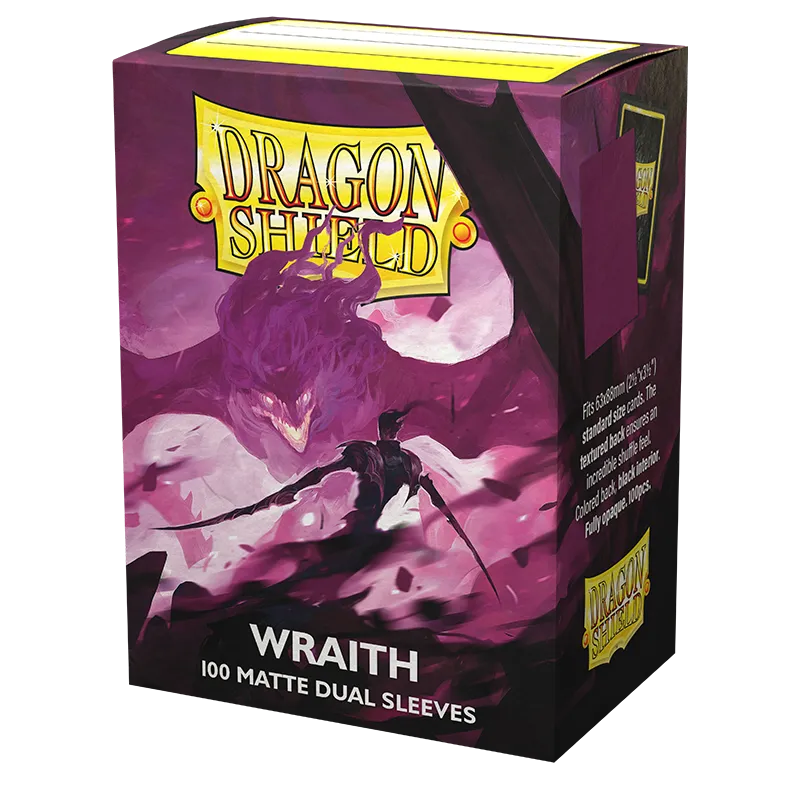 Dragon Shield - Standard Dual Sleeves: Wraith [Matte] (100 Sleeves) Vorschaubild