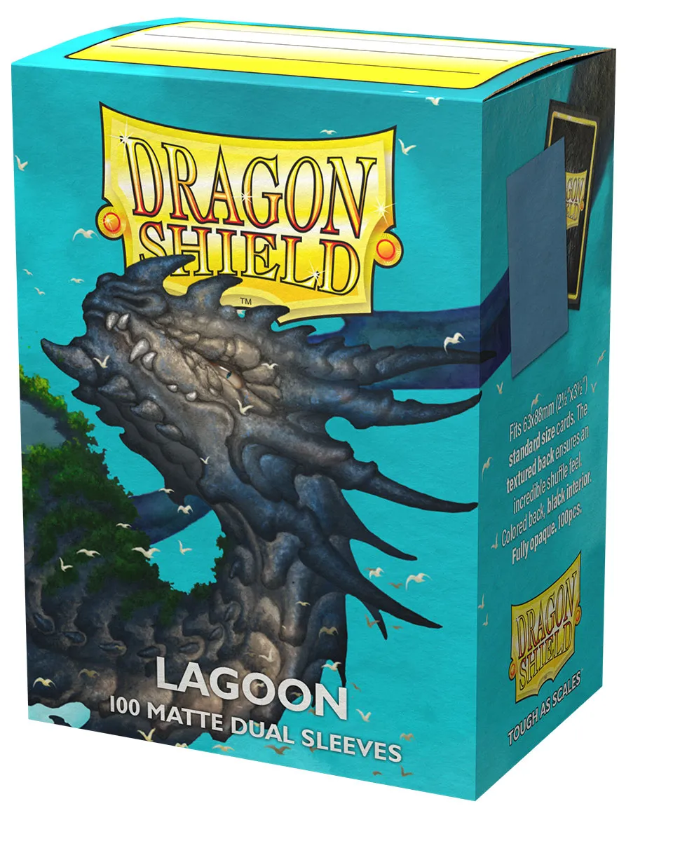 Dragon Shield - Standard Dual Sleeves: Lagoon [Matte] (100 Sleeves) Vorschaubild