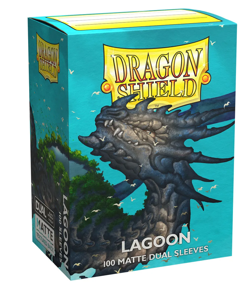 Dragon Shield - Standard Dual Sleeves: Lagoon [Matte] (100 Sleeves) Vorschaubild