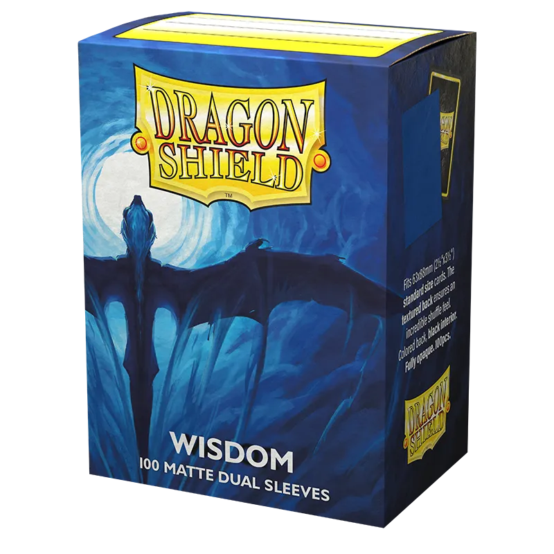Dragon Shield - Standard Dual Sleeves: Wisdom [Matte] (100 Sleeves) Vorschaubild