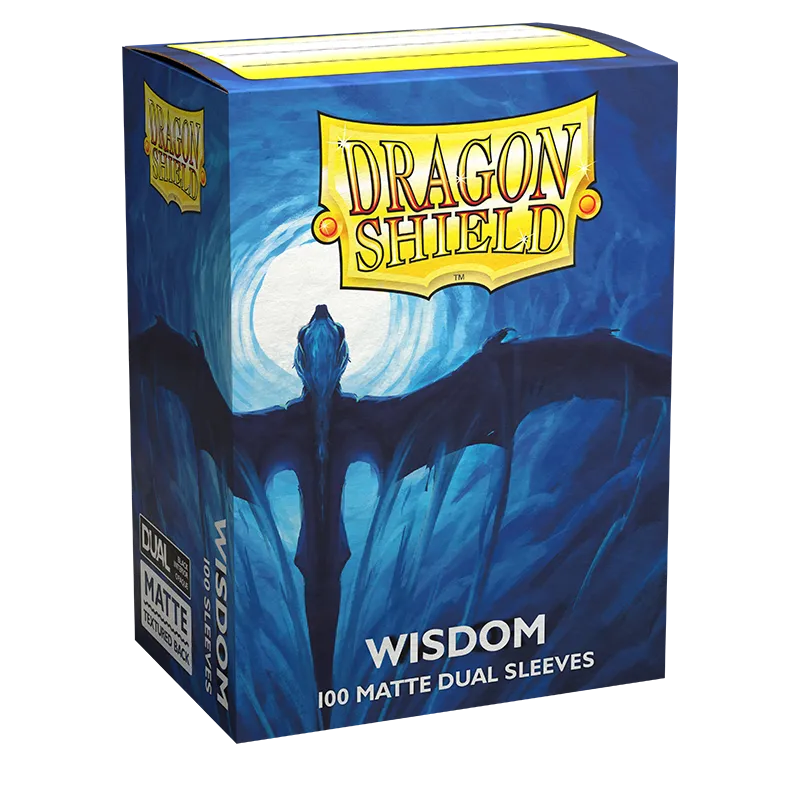 Dragon Shield - Standard Dual Sleeves: Wisdom [Matte] (100 Sleeves) Vorschaubild