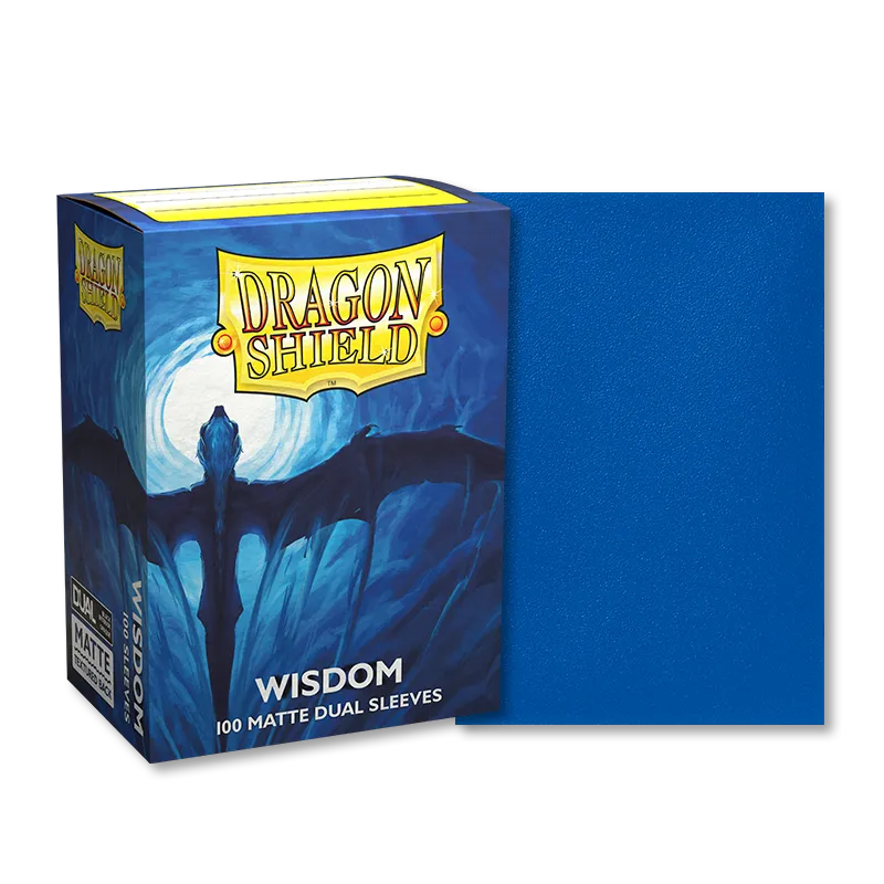 Dragon Shield - Standard Dual Sleeves: Wisdom [Matte] (100 Sleeves) Vorschaubild