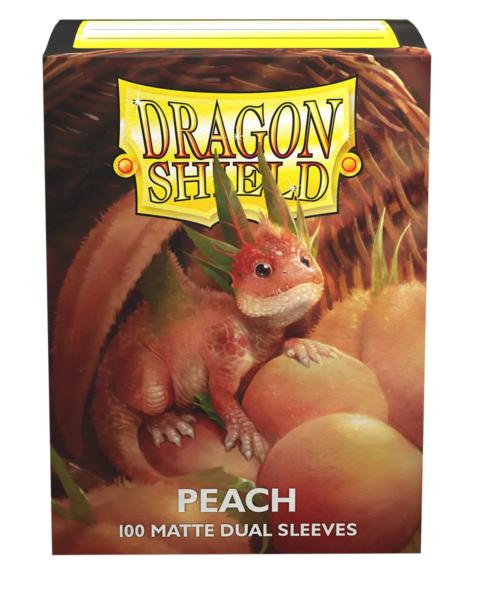 Dragon Shield - Standard Dual Sleeves: Peach [Matte] (100 Sleeves) Vorschaubild