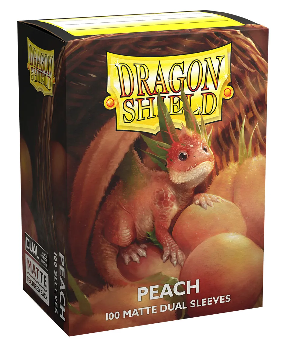 Dragon Shield - Standard Dual Sleeves: Peach [Matte] (100 Sleeves) Vorschaubild