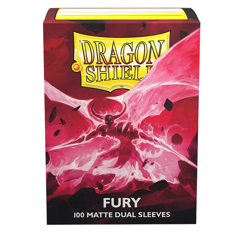 Dragon Shield - Standard Dual Sleeves: Fury [Matte] (100 Sleeves) Vorschaubild