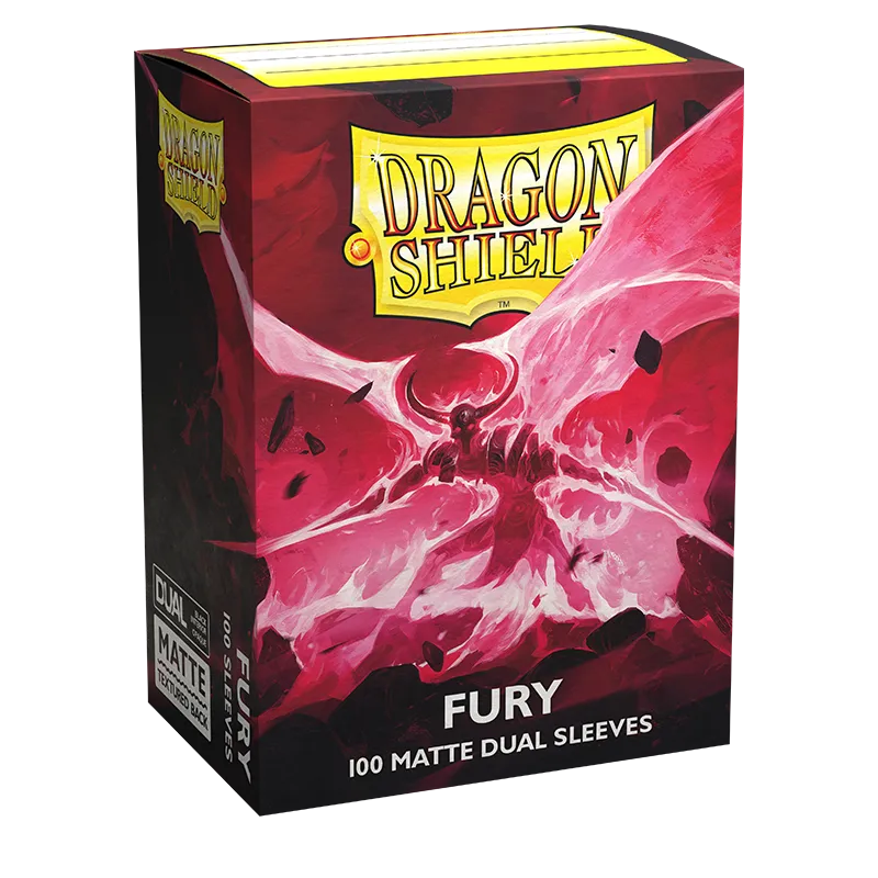 Dragon Shield - Standard Dual Sleeves: Fury [Matte] (100 Sleeves) Vorschaubild