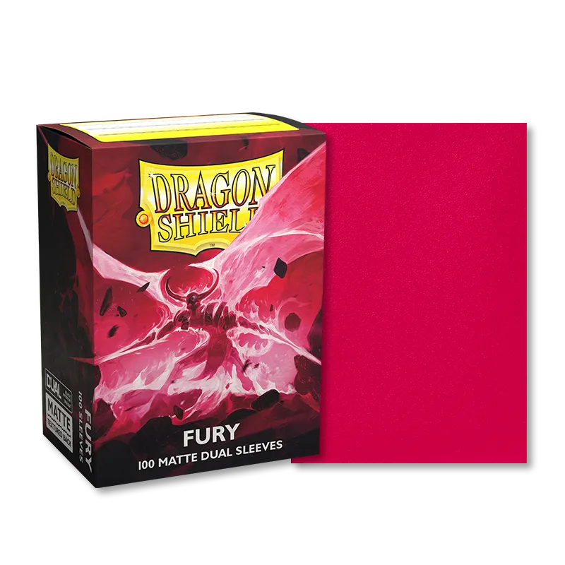 Dragon Shield - Standard Dual Sleeves: Fury [Matte] (100 Sleeves) Vorschaubild