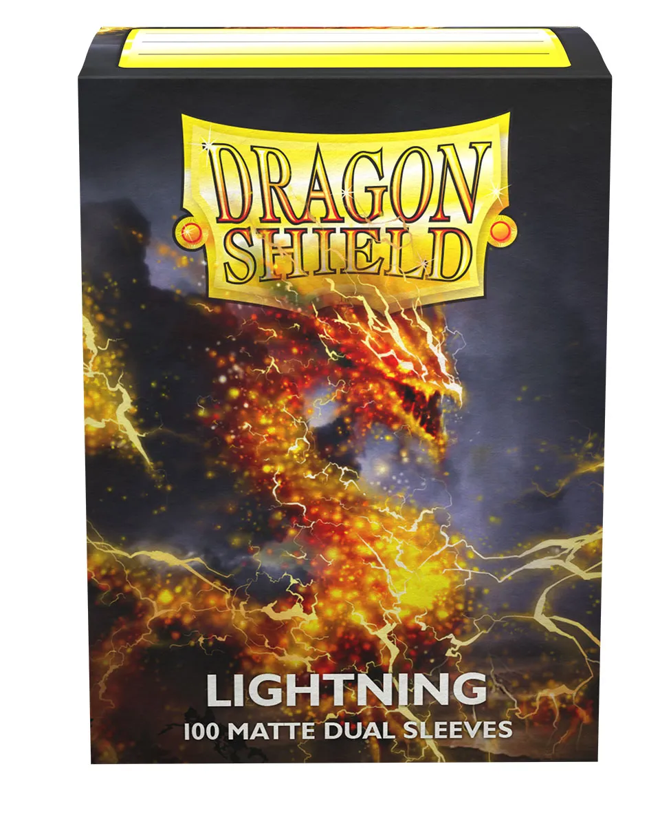 Dragon Shield - Standard Dual Sleeves: Lightning [Matte] (100 Sleeves) Vorschaubild