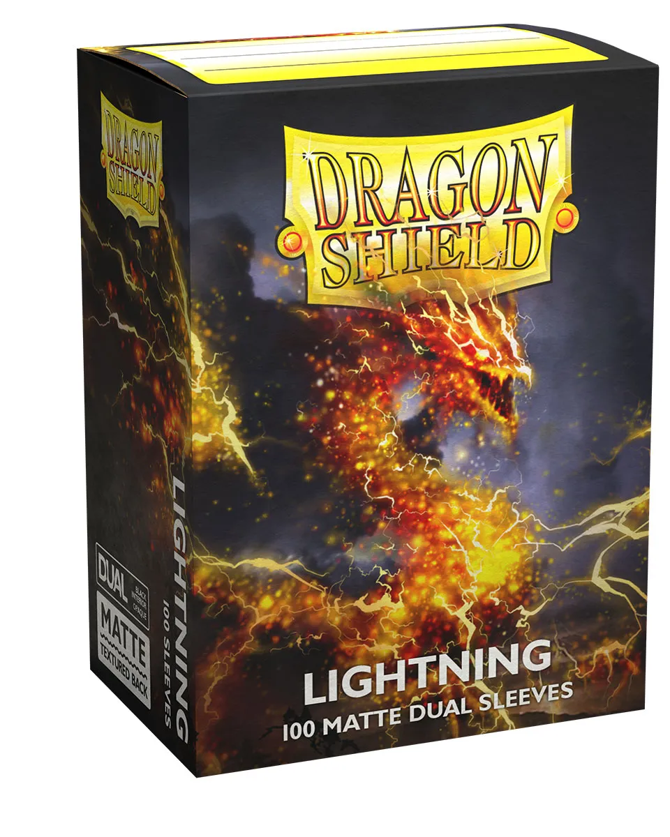 Dragon Shield - Standard Dual Sleeves: Lightning [Matte] (100 Sleeves) Vorschaubild