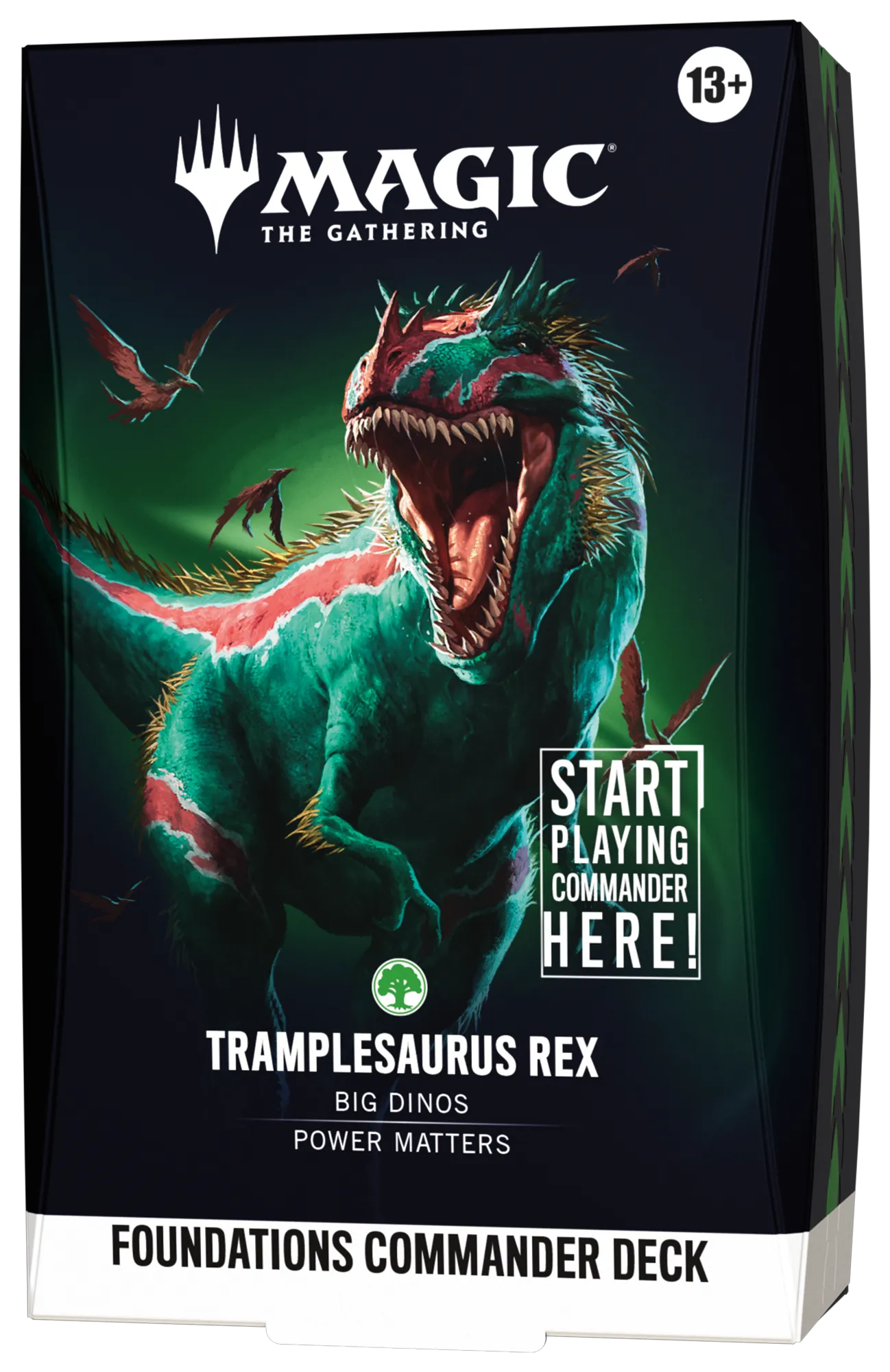 MTG Foundations Commander Decks - Tramplesaurus Rex EN Vorschaubild