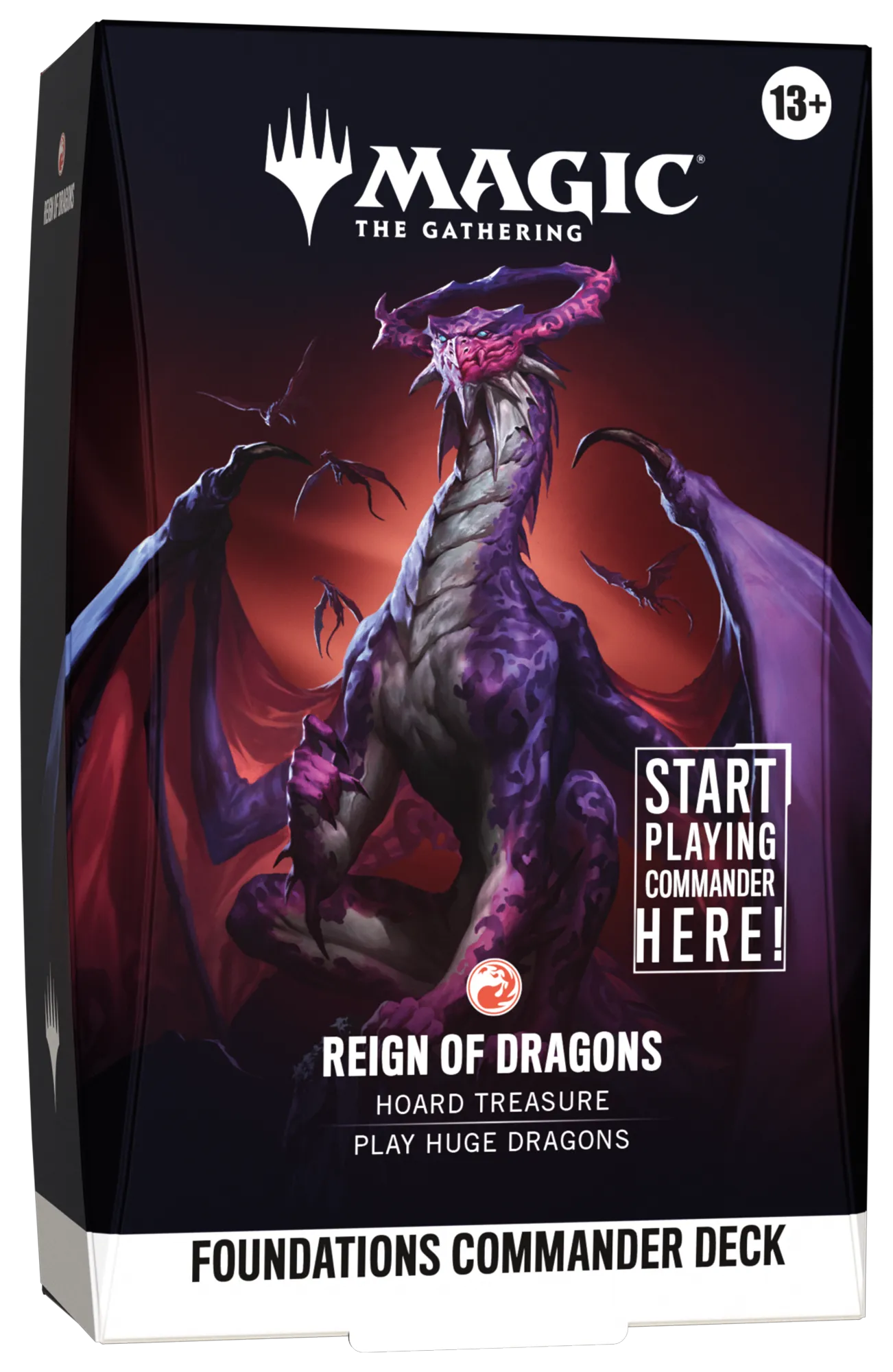 MTG Foundations Commander Decks - Reign of Dragons EN