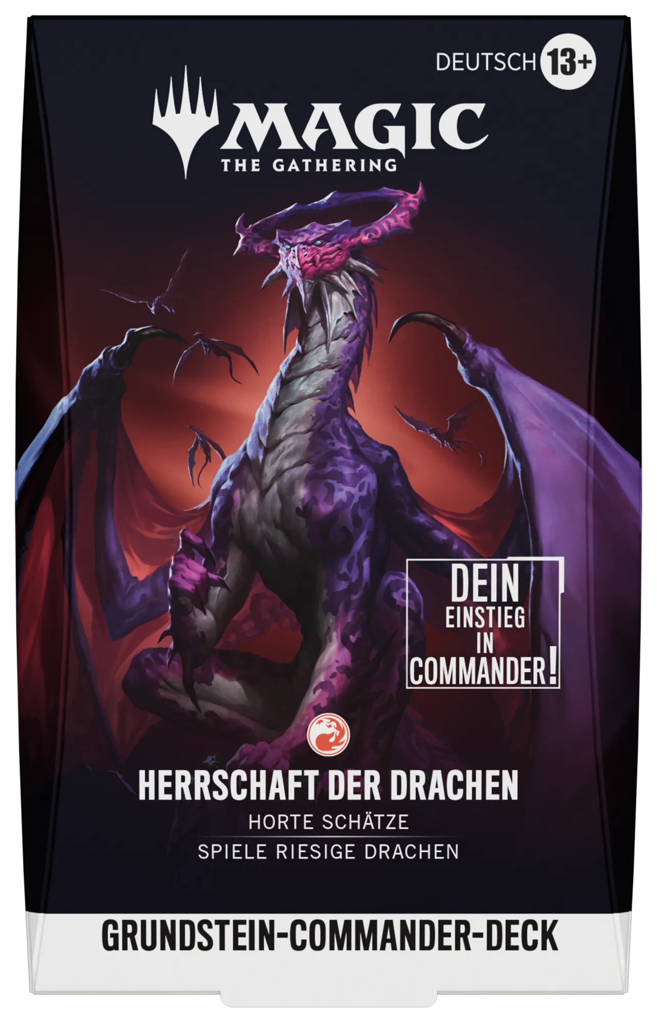 MTG Grundstein-Commander-Deck&nbsp;– Herrschaft der Drachen DE Vorschaubild
