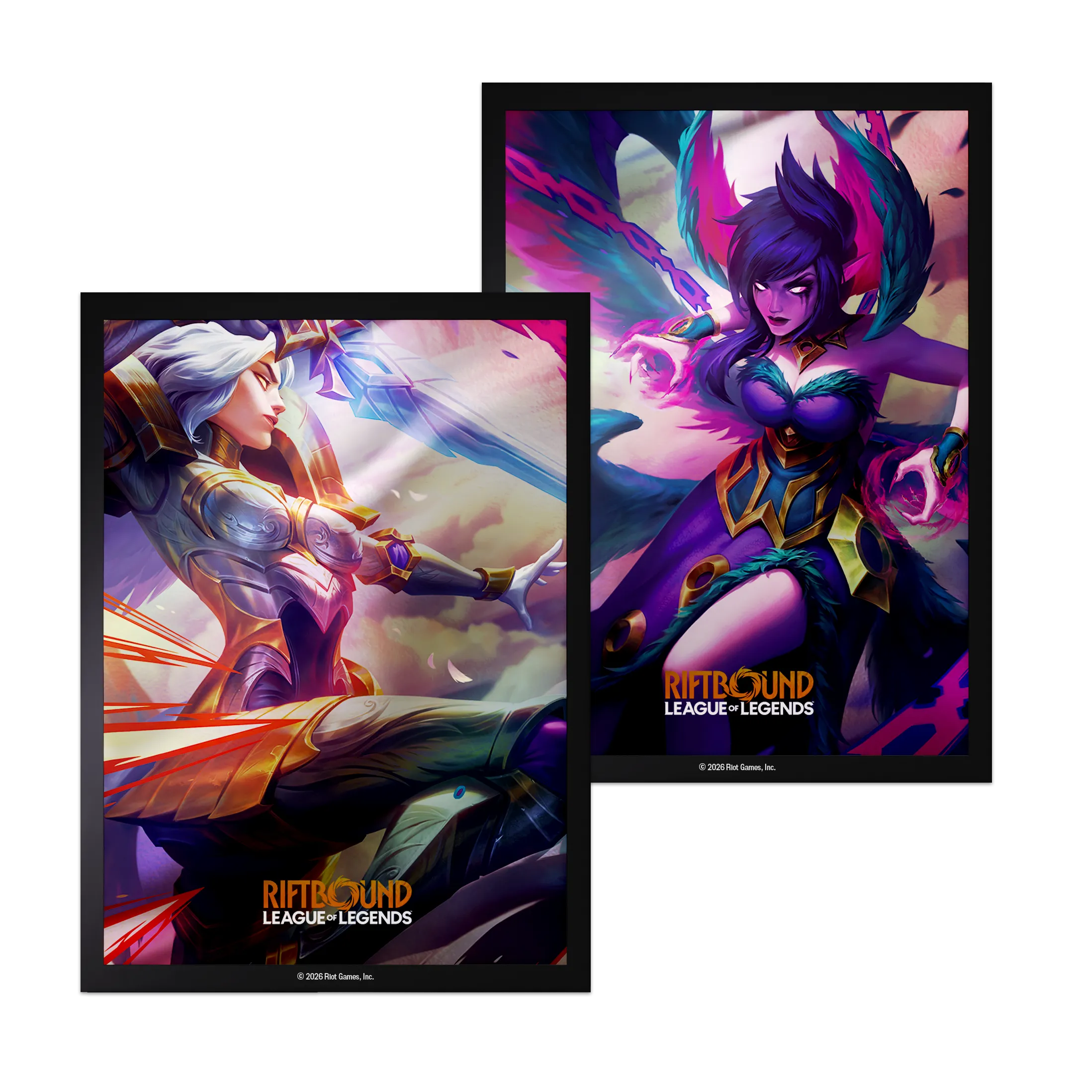 Riftbound: League of Legends TCG - Vendetta Art Sleeves: Kayle vs Morgana Vorschaubild