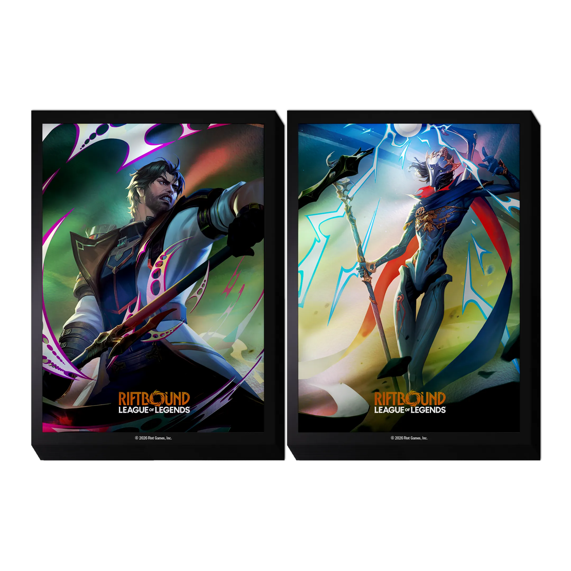 Riftbound: League of Legends TCG - Vendetta Art Sleeves: Jayce vs Viktor