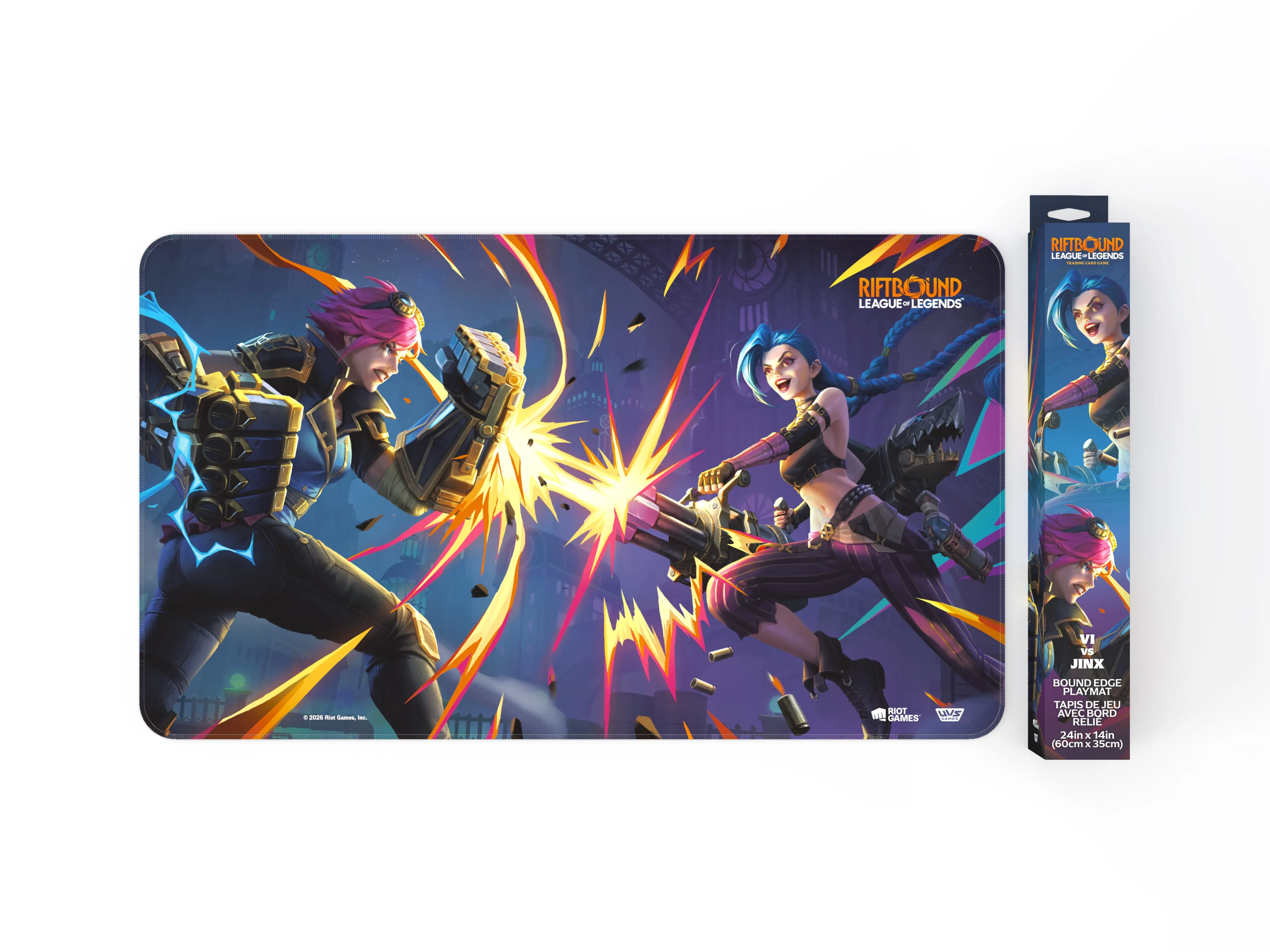 Riftbound – Vendetta: Playmat «Vi vs. Jinx»